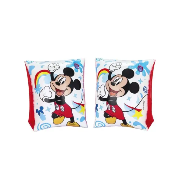 <p>Detské rukávniky zaujmú svojím farebným prevedením a dizajnom Mickey&Friends. Sú skvelou pomôckou pri plávaní. Vďaka nim sa deti cítia bezpečne a naučia sa plávať. Rukávniky sú vybavené bezpečnostnými ventilmi s poistkou a dvoma vzduchovými komorami