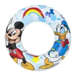 Detský nafukovací kruh je určený na použitie vo vode. Vďaka grafike Mickey&Friends zaujme každé dieťa. Je skvelou pomôckou pre deti