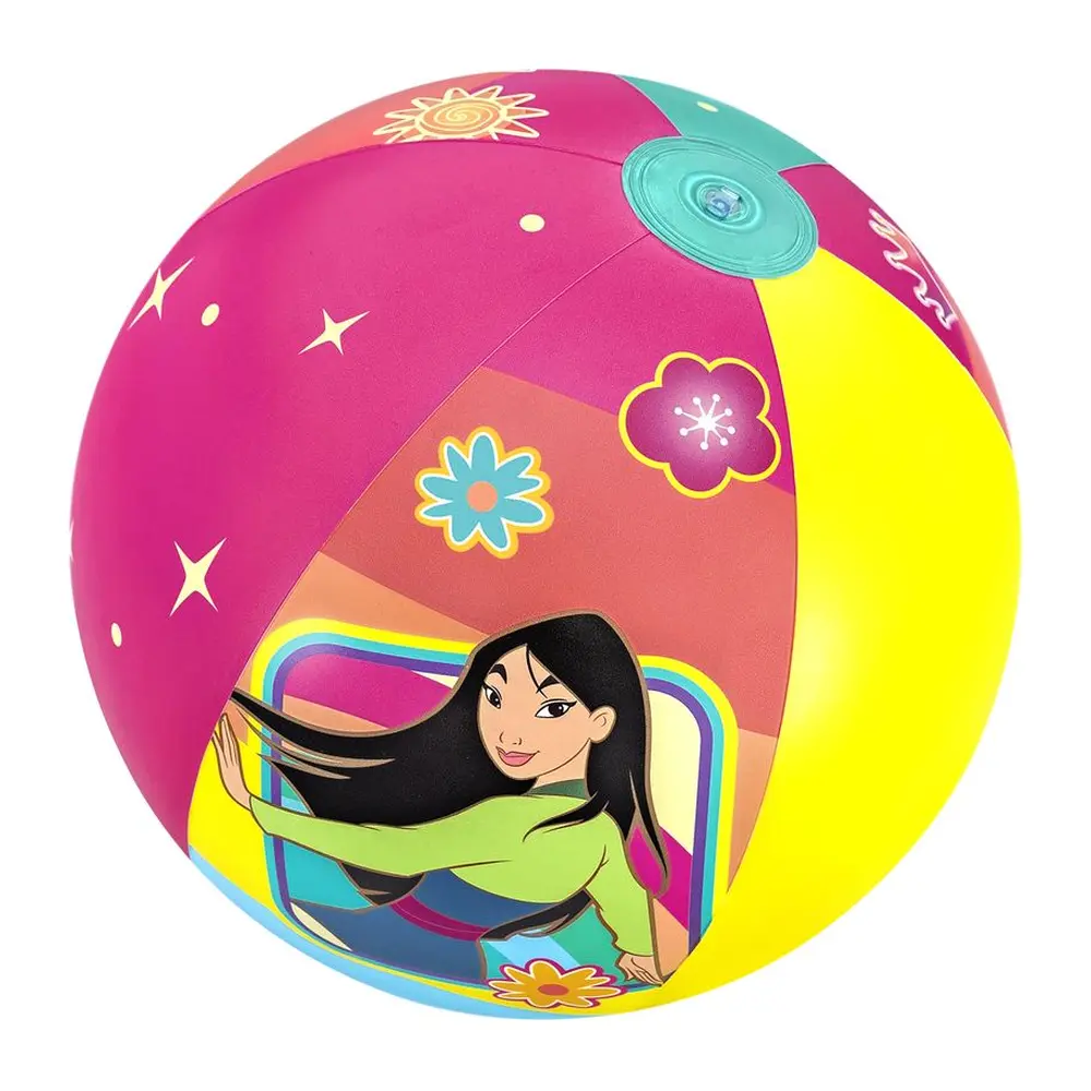 Plážová lopta Bestway® Princess je ideálnym spoločníkom pre každú detskú párty pri bazéne alebo deň na pláži! Deti sa výborne zabavia so svojou novou hračkou na pláži alebo pri bazéne. Špliechanie na slnku nebolo nikdy zábavnejšie!
