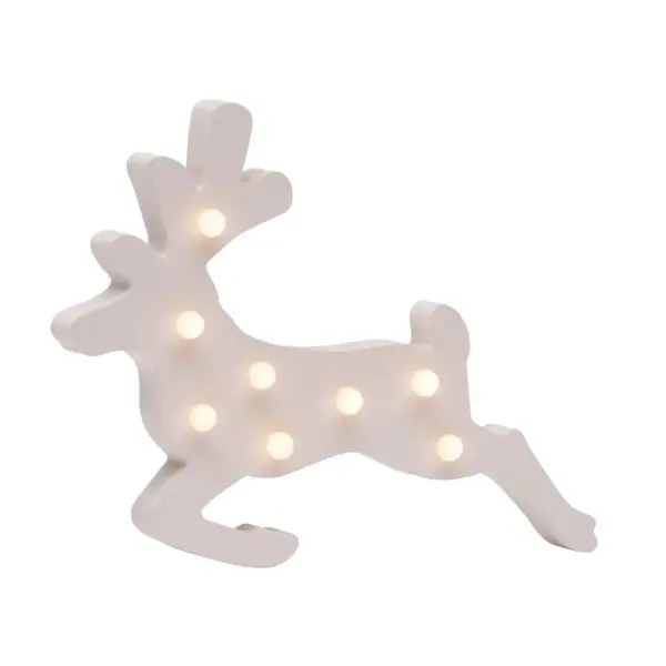 Dekorácia MagicHome sobík je vkusným doplnkom vášho interiéru počas vianočných sviatkov. Je to vianočná dekorácia s LED osvetlením. Farba LED je žltá a počet LED je 8. Disponuje jednoduchým svietením a spínačom ON/OFF. Dekorácia je vhodná len na vnútorné používanie. Napájanie zabezpečujú 2 x AAA batérie