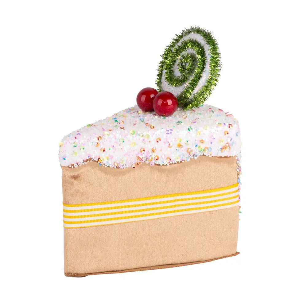Krásna dekorácia MagicHome Candy Line závesný koláčik skrášli váš domov počas vianočného obdobia. Farba je hnedá. Rozmery dekorácie sú 13x9x15 cm.