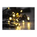Typ napájania: batérie 3xAA (nie sú súčasťou balenia)Počet LED: 192Farba LED: teplá bielaFunkcie: 8 funkcií / svetelných vzorov s pamäťouDĺžka LED reťaze: 14