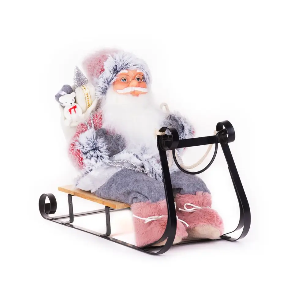 Dekorácia MagicHome Santa na sánkach je vkusným doplnkom do vášho interiéru počas vianočných sviatkov. Dekorácia je vyhotovená z plastu