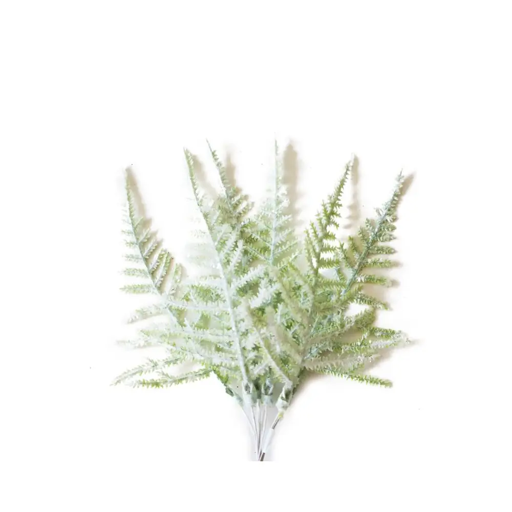 Vianočná dekorácia MagicHome vetvička paprade dotvorí čarokrásnu atmosféru Vianoc vo vašom domove. Farba je biela. Výška je 19 cm. Balenie obsahuje 6 kusov.