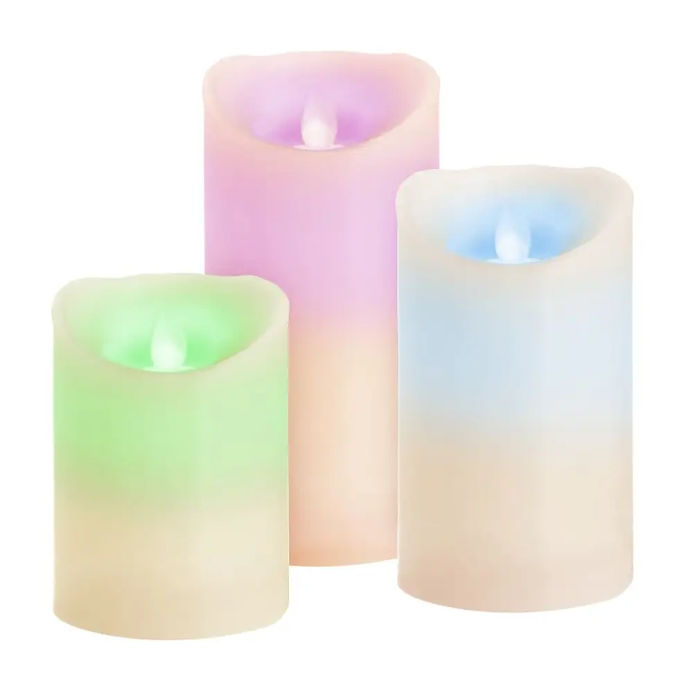 Sviečky MagicHome sú krásnym doplnkom do vášho domova. Farba LED je RGB (farebná). Počet LED je 3 ks. Trieda ochrany je IP20. menovité napätie je 3 V a menovitý príkon je 0