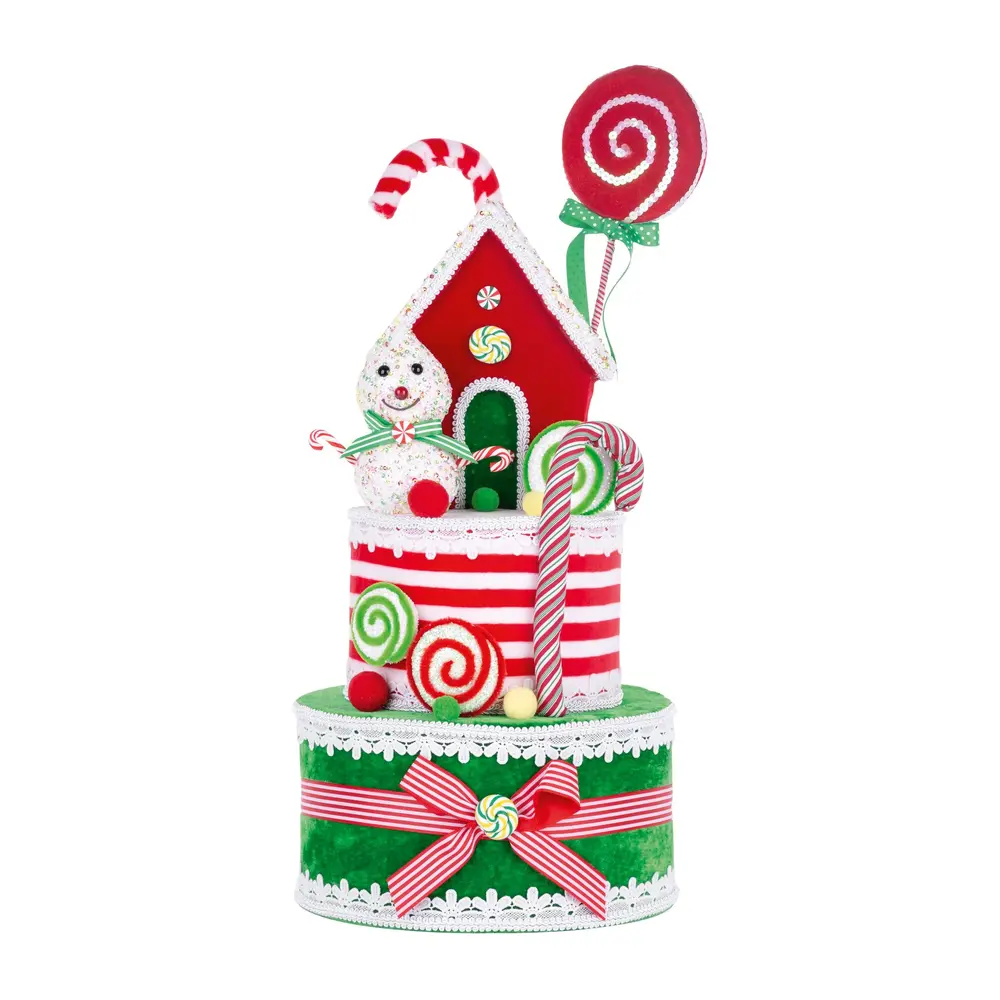 Krásna dekorácia MagicHome torta skrášli váš domov počas vianočného obdobia. Rozmery dekorácie sú 27x57 cm.