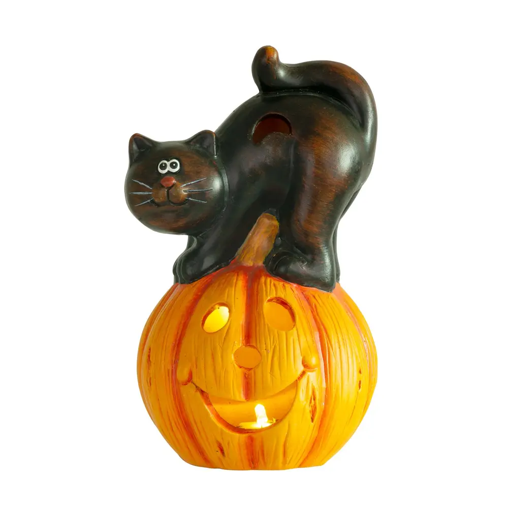 Táto dekorácia v podobe tekvice je vhodným doplnkom vášho inetriéru v jesenných mesiacoch. Je neoddeliteľnou súčasťou Halloweenskej výzdoby.