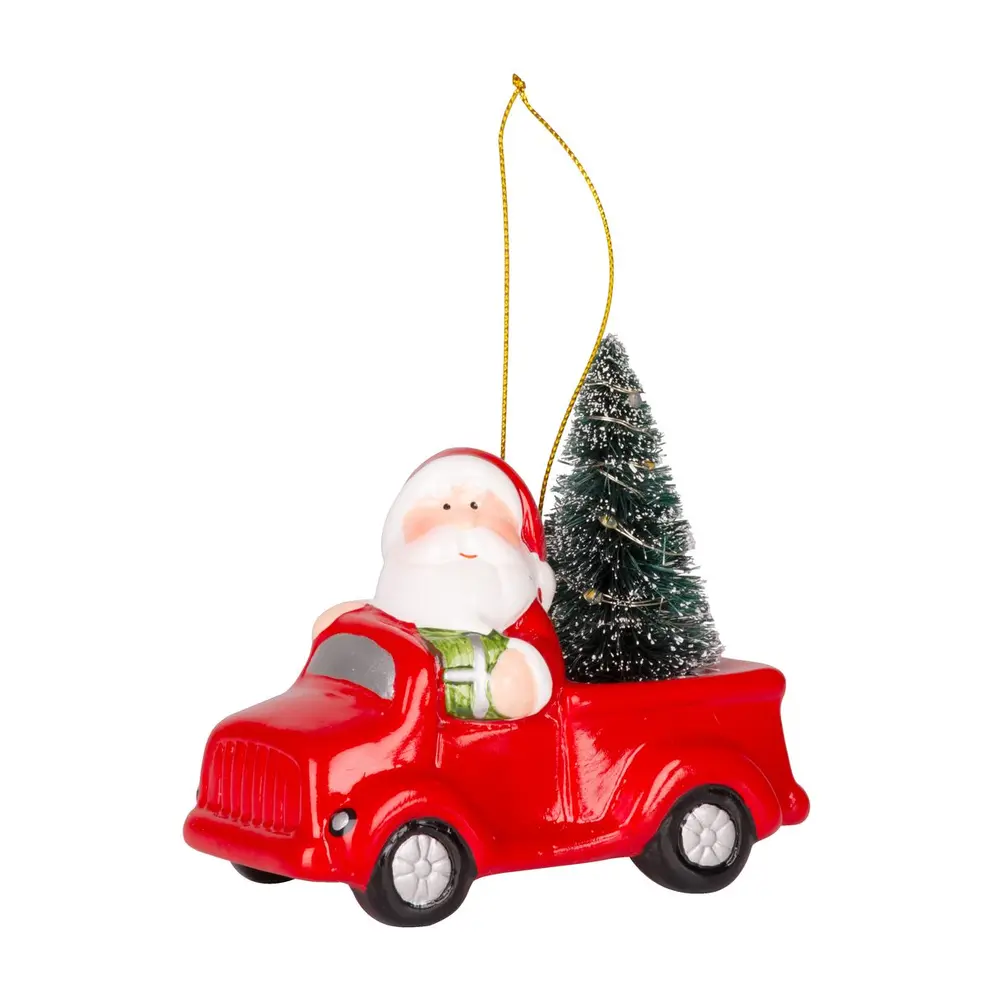 Krásna dekorácia MagicHome Santa v aute skrášli váš domov počas vianočného obdobia. Je to vianočná dekorácia s LED osvetlením. Farba LED je teplá biela a počet LED je 5. Disponuje funkciou jednoduchého svietenia a spínačom ON/OFF. Napájanie zabezpečujú 2 x AAA batérie
