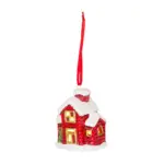 závesná dekorácia MagicHome domček skrášli váš domov počas vianočného obdobia. Je to vianočná dekorácia s LED osvetlením. Farba LED je teplá biela a počet LED je 1. Disponuje funkciou jednoduchého svietenia a spínačom ON/OFF. Napájanie zabezpečujú 2 x LR44 batérie