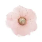 Krásna dekorácia MagicHome páperový kvet skrášli váš domov počas vianočného obdobia. Farba je ružová. Rozmery dekorácie sú 12x12x6 cm.