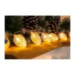 Farba LED je teplá biela a počet LED je 10. Farba kábla je priehľadná a jeho dĺžka je 30 cm. Disponuje funkciou jednoduchého svietenia a spínačom ON/OFF. Dĺžka LED reťaze je 1