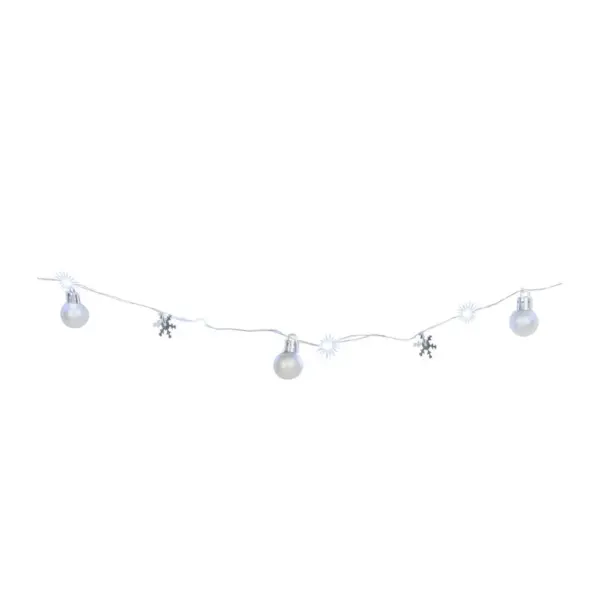 Vianočná reťaz MagicHome s LED osvetlením je vkusným doplnkom na rozžiarenie vášho interiéru počas vianočného obdobia.