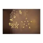 Farbe LED je teplá biela a počet LED je 138. Rozstup medzi LED je 10 cm. Rozmer LED reťaze je 2