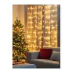 Farba LED je teplá biela a počet LED je 160. Rozstup medzi LED je 20 cm. Rozmer je 1