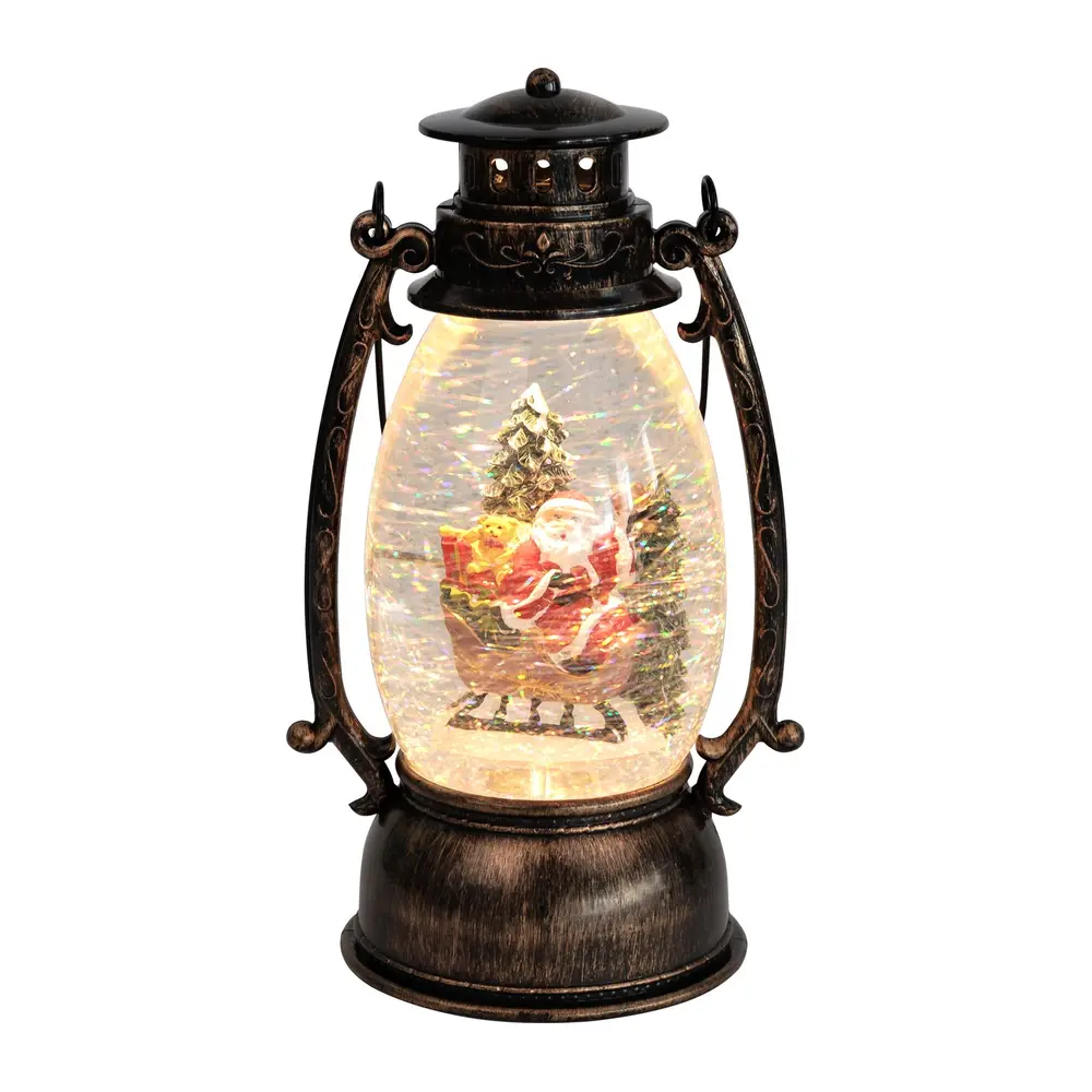 Lampáš MagicHome so santom a s LED osvetlením rozžiari váš interiér počas vianočného obdobia. 