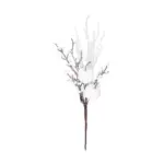 Vianočná dekorácia MagicHome vetvička s bobuľkami a jabĺčkami dotvorí čarokrásnu atmosféru Vianoc vo vašom domove. Farba je biela. Výška je 32 cm. Balenie obsahuje 6 ks.