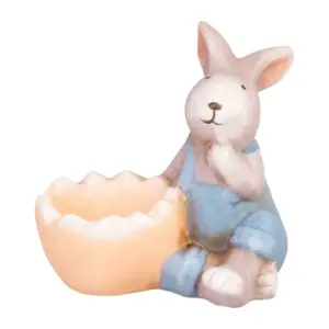Krásna dekorácia MagicHome Zajačik ozdobí každú záhradu