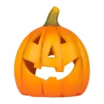 Táto dekorácia v podobe tekvice je vhodným doplnkom vašej záhrady v jesenných mesiacoch. Je neoddeliteľnou súčasťou halloweenskej výzdoby. Je vyrobená z terakoty. Rozmery sú 13x10x15 cm.