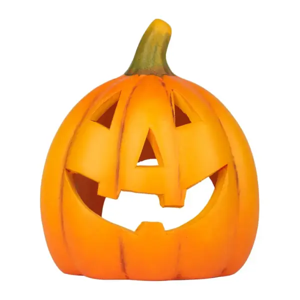 <p>Táto dekorácia v podobe tekvice je vhodným doplnkom vašej záhrady v jesenných mesiacoch. Je neoddeliteľnou súčasťou halloweenskej výzdoby. Je vyrobená z terakoty. Rozmery sú 13x10x15 cm.</p>