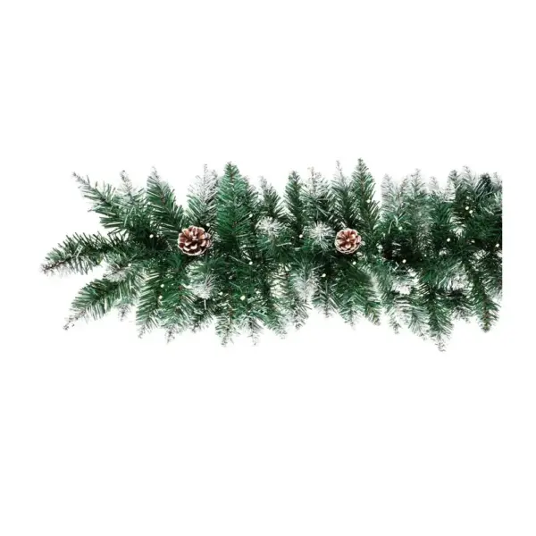 <p>Girlanda MagicHome s LED osvetlením by nemala chýbať vo výbave vášho interiéru počas vianočných Farba osvetlenia je teplá biela a počet LED je 50. Girlanda je dlhá 270 cm a obsahuje 200 vetiev. Menovité napätie reťazca je 4