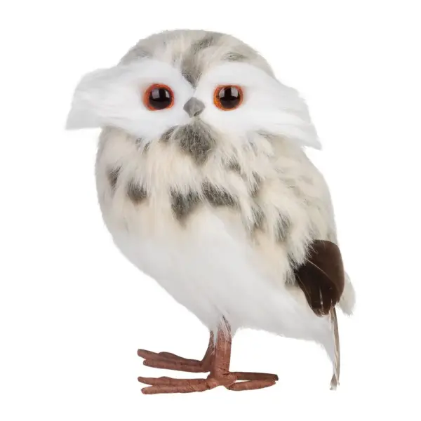 <p>Dekorácia MagicHome Sova s bodkami skrášli váš domov počas vianočného obdobia. Farba je krémová. Rozmery dekorácie sú 7x9x15