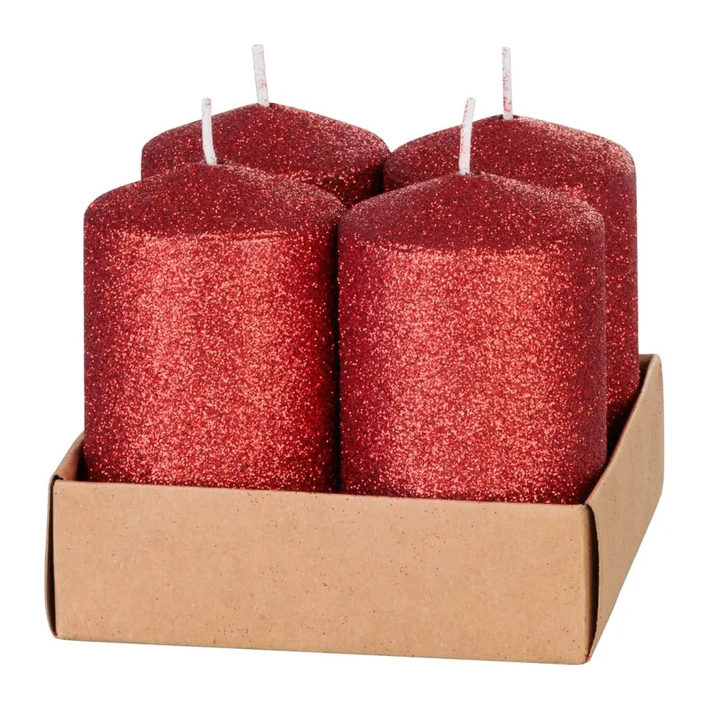 Oživte svoju vianočnú výzdobu s adventnými sviečkami MagicHome! Tieto elegantné valcové sviečky s rozmermi 4