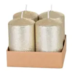 Oživte svoju vianočnú výzdobu s adventnými sviečkami MagicHome! Tieto elegantné valcové sviečky s rozmermi 4