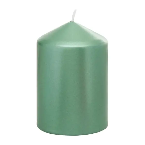 <p>Vneste do svojho domova teplo a sviatočný lesk so sviečkou MagicHome! Táto elegantná valcová sviečka s rozmermi 7x10 cm v sýtej zelenej farbe a s metalickým efektom je dokonalým doplnkom pre vašu vianočnú výzdobu. S dlhou dobou horenia až 35 hodín vám zaručí príjemnú atmosféru počas celých sviatkov.</p>