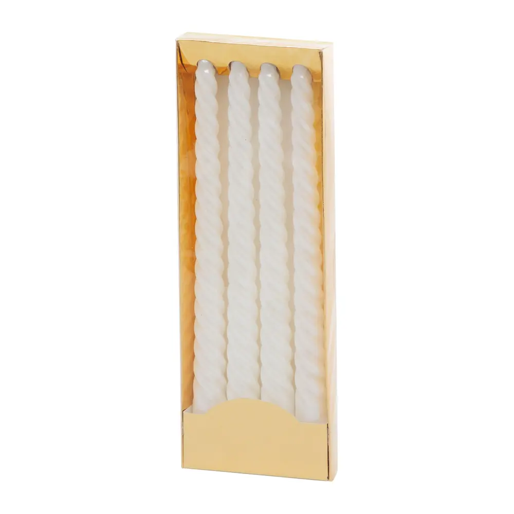 Vneste do svojho domova pravú vianočnú atmosféru so sviečkami MagicHome! Elegantné špirálové sviečky v bielej farbe majú klasickú výšku 25 cm
