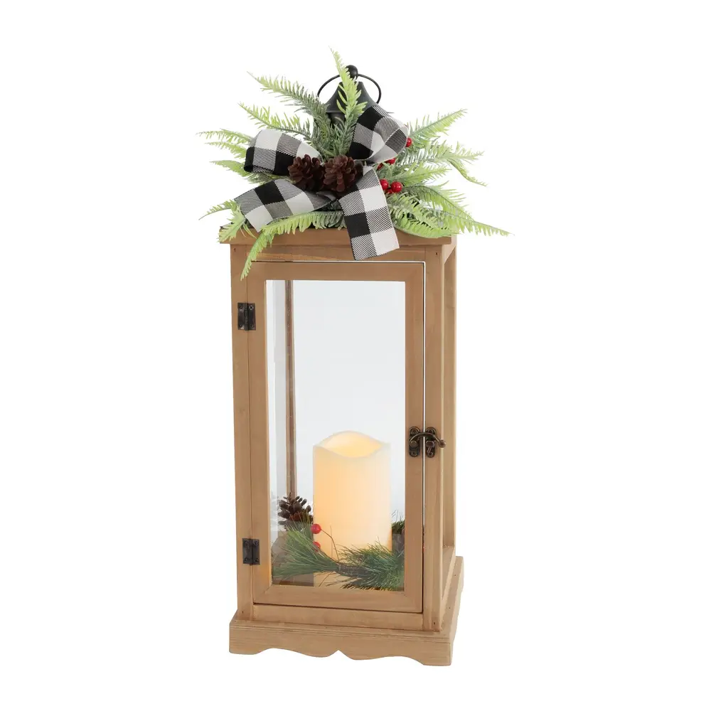 Pridajte do svojho domova kúzlo Vianoc s vianočným lampášom MagicHome. Táto elegantná dekorácia je vybavená LED osvetlením s teplou bielou farbou