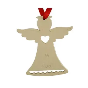 Závesná ozdoba MagicHome anjel NOEL je vhodnou ozdobou interiéru počas vianočného obdobia. Balenie obsahuje 5 ks.