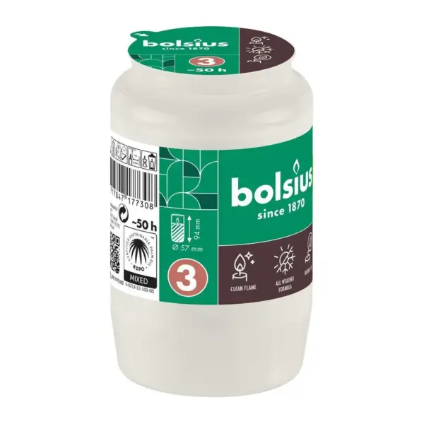 <p>Olejová náplň Bolsius vyhorí až do konca
