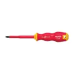 Skrutkovač Whirlpower® 1023 je nevyhnutný nástroj pre každého elektrikára. S jeho PZ0/60 mm Pozidriv hlavou podľa normy DIN8764 a certifikáciou VDE 1000