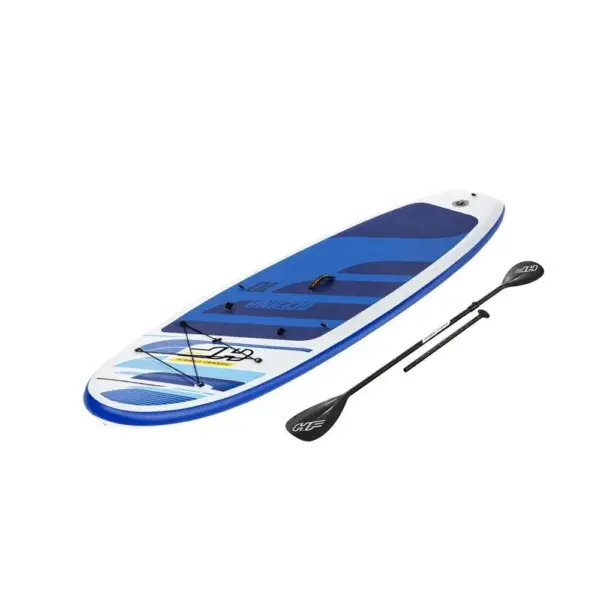 <p>Standup paddleboard (SUP) je výbornou voľbou pre každého kto má rád zábavu na vode. Použitie paddleboardu je jednoduché a rýchlo sa ho každý naučí ovládať. Zdravotné prínosy získané z plavenia sa na SUP doske sú obrovské! S úžasnou doskou Bestway® si spríjemnite horúce letné dni. Dosku oceníte pre jej jednoduché používanie a pohodlie nafukovacej súpravy Hydro Force ™ 10 Oceana Stand UP paddleboard Set. Od začiatku do konca budete milovať jednoduchosť použitia a funkcie