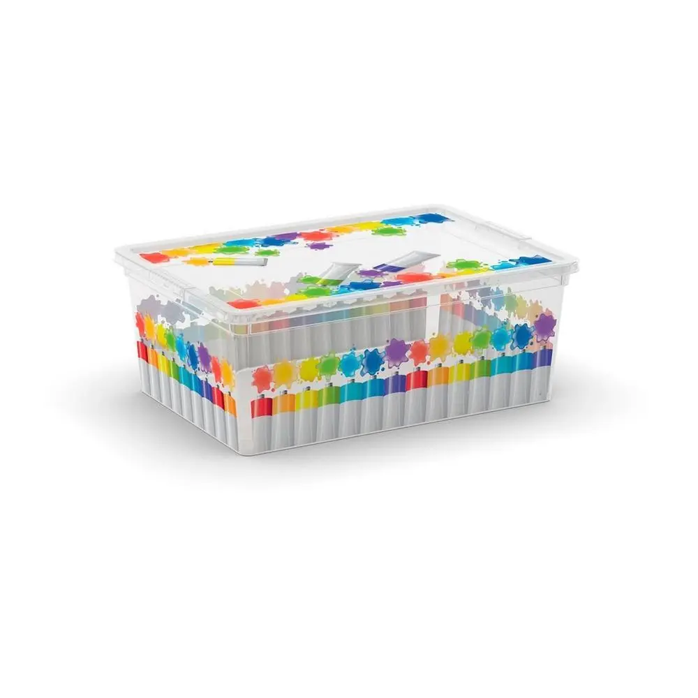 Úložný box C Box Arty Colours S s vekom dodá vášmu interiéru jedinečný prémiový nádych a dojem. Tento multifunkčný box predstavuje atraktívny a funkčný doplnok na uskladnenie najrôznejších predmetov a je ideálny na usporiadanie každej kúpeľne