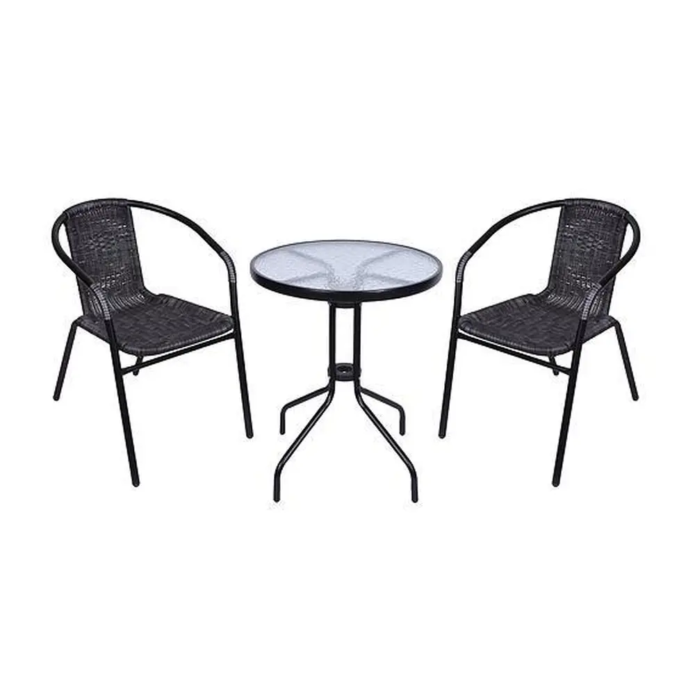 Set je skvelým doplnkom na balkóny alebo terasy