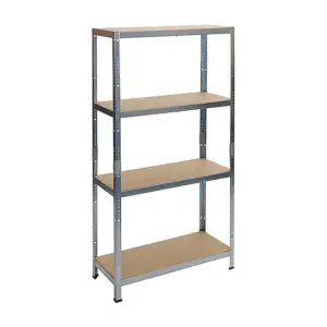 Regál Racks s bezskrutkovým systémom umožní rýchle a ľahké zmontovanie.