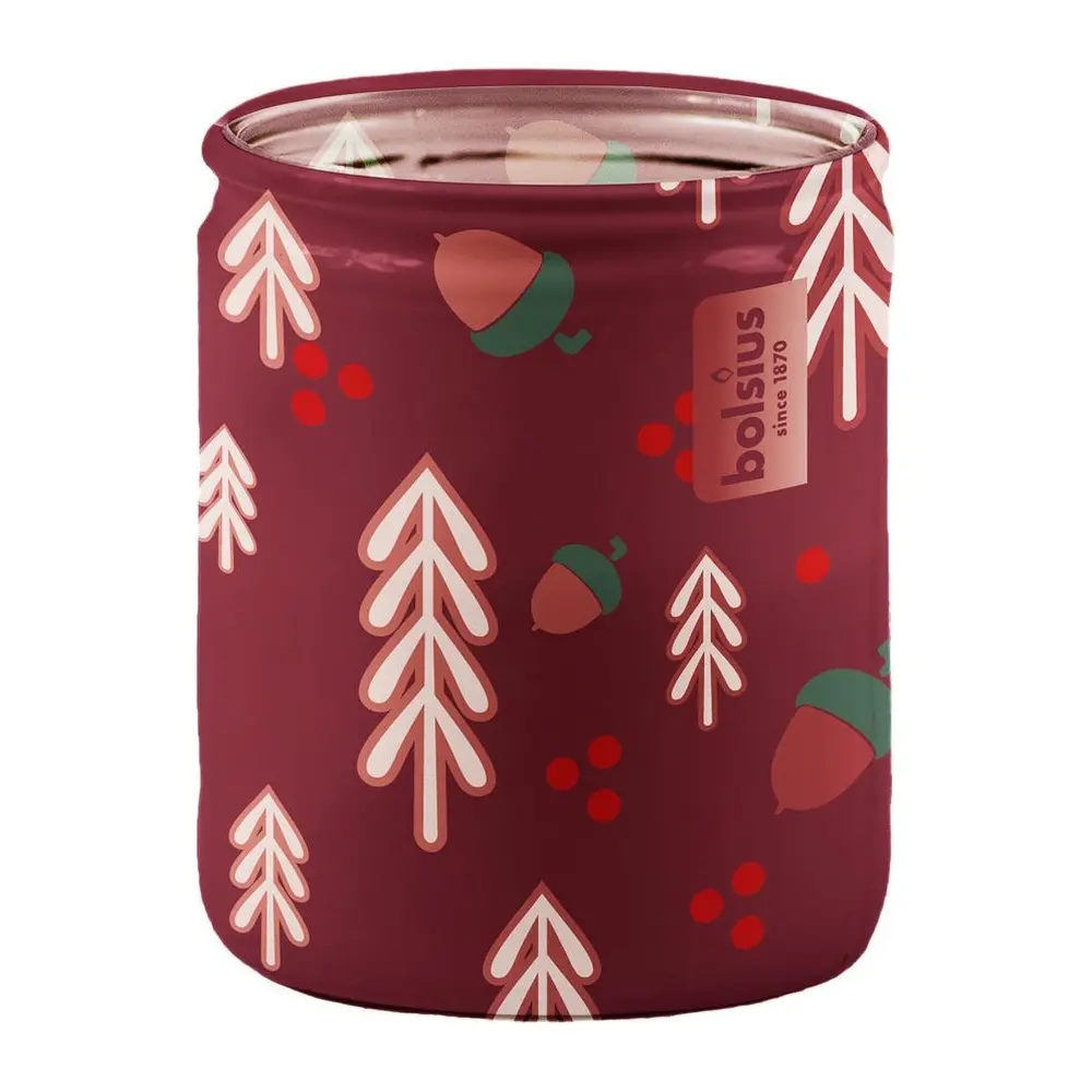 Vonná sviečka Bolsius Starlight v skle s vianočným motívom. Nič nedodá magickú atmosféru tak ako vonné sviečky! Ide o nádhernú vianočnú dekoráciu