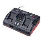 Nabíjačka Worcraft CLC-20V-4.5D s funkciou rýchleho nabíjania je určená na nabíjanie 2 akumulátorov značky Worcraft s kapacitou 2 Ah a vyššie. Približná doba nabíjania predstavuje: 2