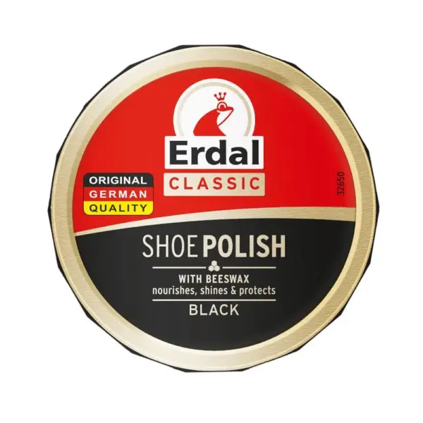 <p>Ošetrujúci krém na čiernu koženú obuv. Zloženie udržuje kožu mäkkú a pružnú a dodáva jej hodvábny lesk. Oživuje farby a chráni kožu pred vplyvom prostredia. So včelím voskom