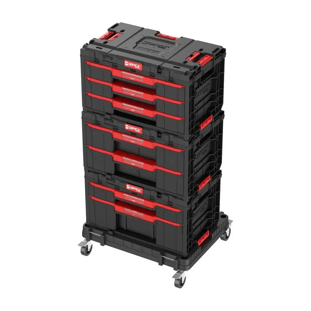 Vylepšite si organizáciu nástrojov s Qbrick System ONE Workshop! Tento super promo set obsahuje 4 moduly a vlastné konektory