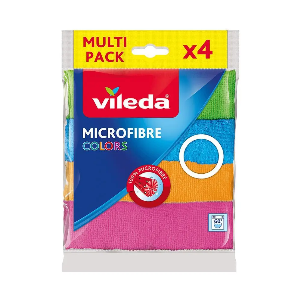Farebné mikrohandričky z mikrovlákien. Je možné ich použiť suché (na utretie prachu) alebo navlhčené.
