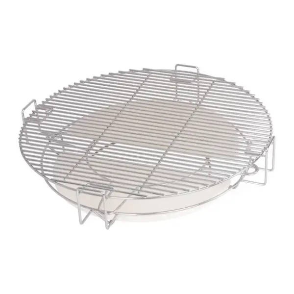 Rošt pre gril Strend Pro Kamado Egg 21" s kameňom je ideálnym doplnkom pre grilovanie na vašom kamádku. S možnosťou nastavenia výšky a s kameňom pre ešte lepšiu distribúciu tepla