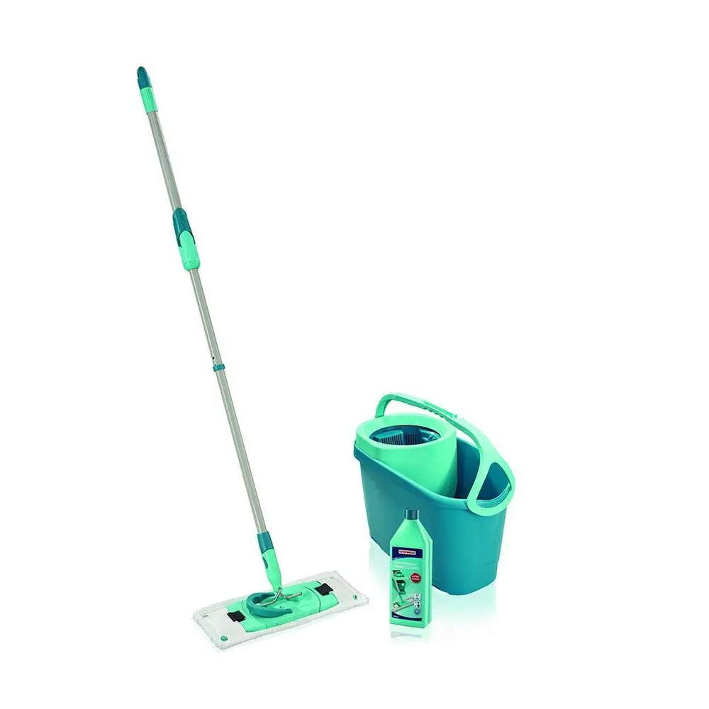 Nový inovovaný set Clean Twist M - vedro so žmýkacím nástavcom a mopom s revolučnou technológiou odstredivého žmýkania. Najjednoduchší spôsob upratovania podláh – vhodné najmä na citlivé drevené podlahyŠetrné vlhké upratovanie citlivé podlahyPatentovaná rotačná technológia v rukoväti. Náhrada mopu je suchšia ako u iných upratovacích systémov a nečistoty sú odstredené. Náhrada mopu Super Soft: šetrné na drevo s minimálnou vlhkosťou a jemnou štruktúrou chrániacou podlahu pred poškriabaním. NOVÉ: ľahké uchytenie náhrady cez vrecká a suché zipsy VelcroFuncionalita zastavenie odstreďovania pre ľahkú kontrolu vlhkosti. 360° flexibilný kĺb pre ľahké vytieranie do osmičiek.Spoj umožňujúci ohyb na plocho na čistenie ťažko prístupných miest