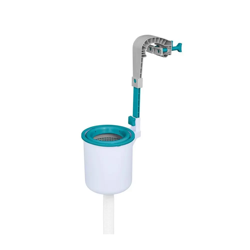 Bazénový povrchový zberač Bestway® FlowClear™ 58233 stačí namontovať na stenu bazéna. Zberač bude nasávať plavájuce listy a iné nečistoty. Pre automatické zbieranie nečistôt ho stačí pripojiť k filtračnému čerpadlu.