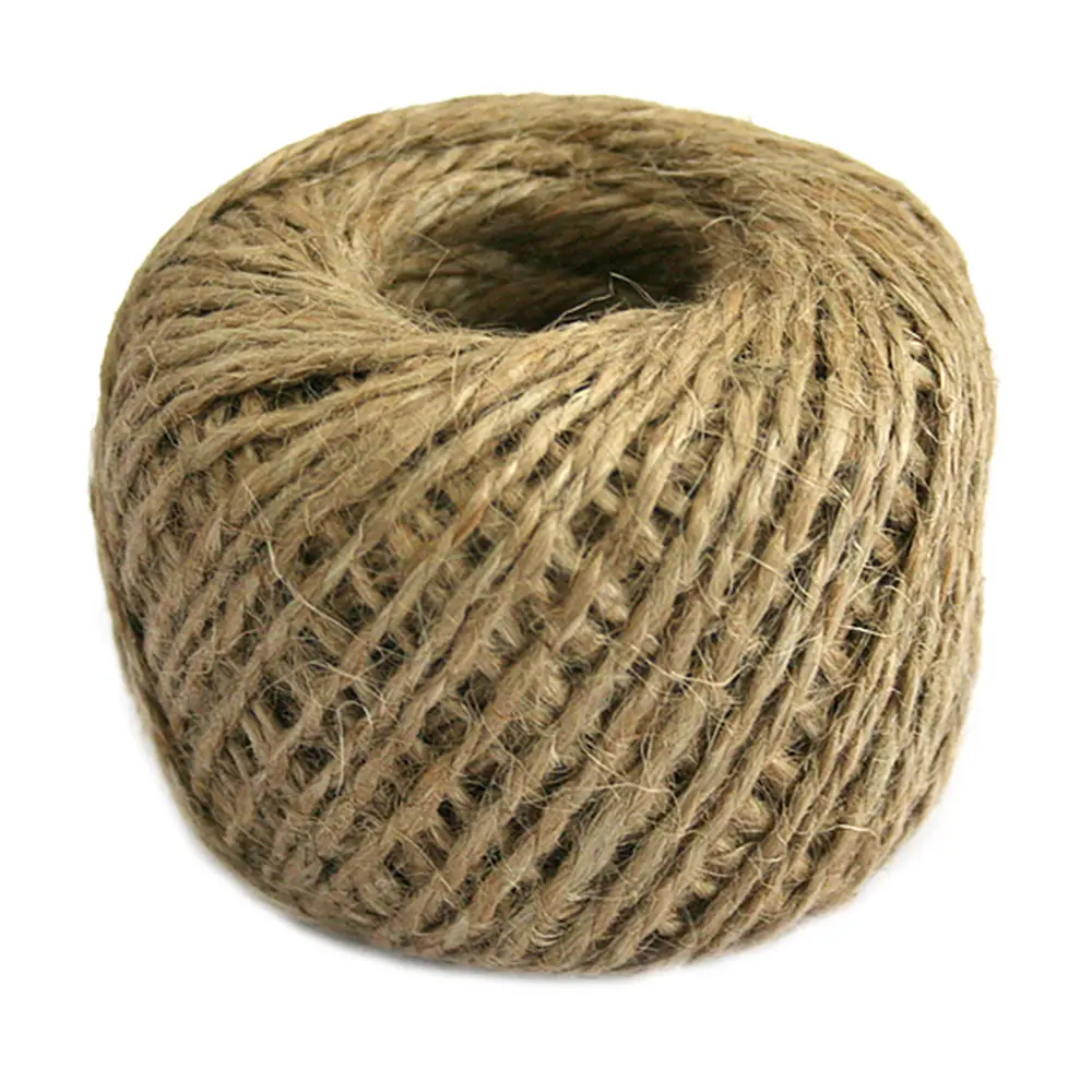 Jutový motúz HEMP by nemal chýbať vo vašej domácnosti. Jeho dĺžka je 200 m a priemer je 1