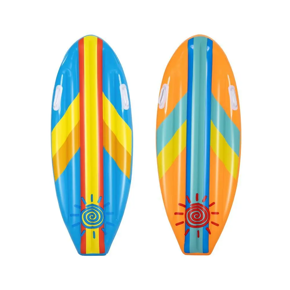 Detský surf Bestway® 42046 Sunny Surf Rider je zábavným doplnkom každého bazéna. Surf disponuje robustnou konštrukciou a odolnými rukoväťami. Je vhodný pre deti od 3 - 10 rokov.