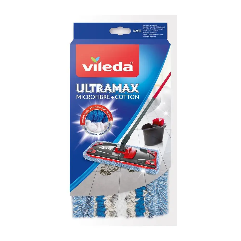 Náhrada k mopom  Ultramax a Ultramax TURBO. Výmena je veľmi jednoduchá vďaka odopínacím cvočkom.