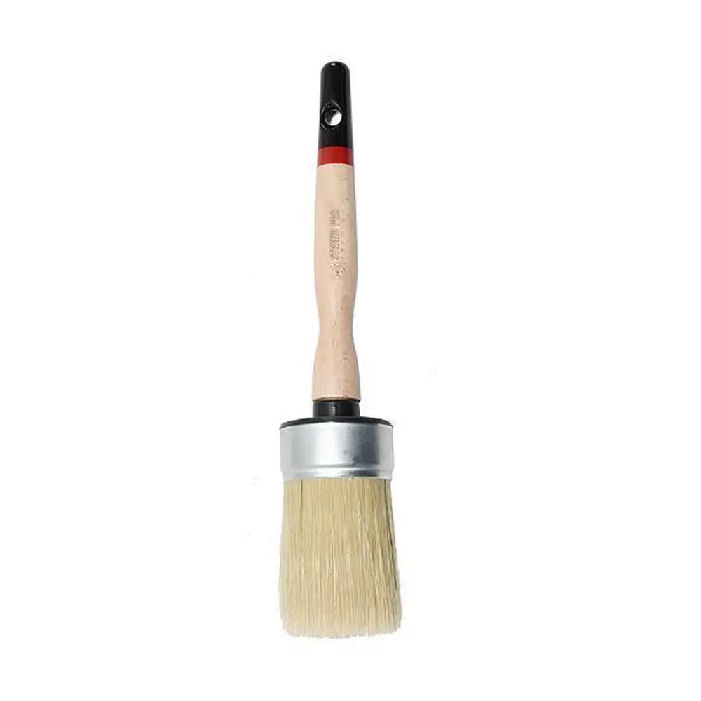 Guľatý štetec Strend Pro je neoddeliteľnou súčasťou výbavy každého maliara. Je vhodný k náterom trubiek a guľatých otvorov. Jeho priemer je 40 mm. Držadlo štetca je vyrobene z dreva s možnosťou zavesenia.