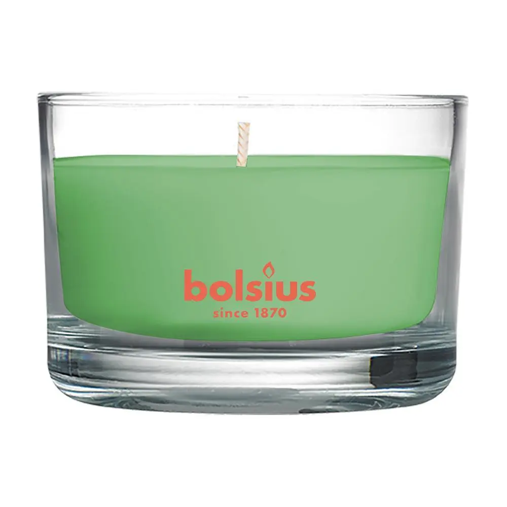 Nechajte vôňu zeleného čaju stimulovať vaše zmysly a osviežiť vás svojou ľahkosťou. Stačí zapáliť sviečku v pohári zo série True Scents a dopriať si blažené chvíle relaxu v spoločnosti nádhernej vonnej sviečky. Ucítite v nej kyslastú arómu lístkov zeleného čaju
